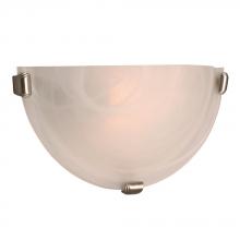  208616PT 218EB - Wall Sconce - in Pewter finish with Marbled Glass