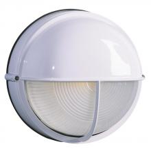Galaxy Lighting 305561WHT - Cast Aluminum Marine Light with Hood - White w/ Frosted Glass