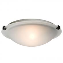  680112FR-ORB-113NPF - Flush Mount Ceiling Light - in Oil Rubbed Bronze finish with Frosted Glass