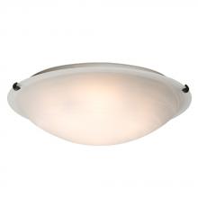  L680120MO016A1 - LED Flush Mount Ceiling Light - in Oil Rubbed Bronze finish with Marbled Glass