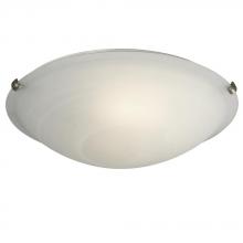  680120MB-PTR - Flush Mount - Pewter w/ Marbled Glass