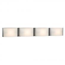  L712759CH048A1 - LED 4-Light Bath & Vanity Light - in Polished Chrome finish with Satin White Glass