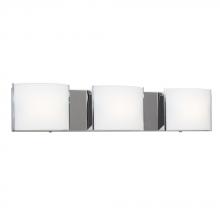  L723308CH024AAC - Dimmabel 120V AC LED Vanity CH 3X8W 3000K