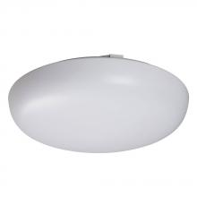  L931454WH010A1 - LED Flush Mount Ceiling Light / Round Cloud Light - in White finish with White Acrylic Lens (Fluores