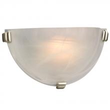  ES208612PT - Wall Sconce - in Pewter finish with Marbled Glass