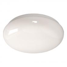  L650202WH016A1 - LED Flush Mount Ceiling Light or Wall Mount Fixture - in White finish with White Acrylic Lens