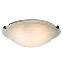  ES680116MB-ORB - Flush Mount Ceiling Light - in Oil Rubbed Bronze finish with Marbled Glass