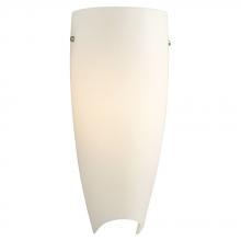  L213140BN012A1 - LED Wall Sconce - in Brushed Nickel finish with Satin White Glass