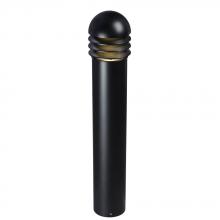  L323393BK - 5" LED Bollard Dome Top Black 18W 3000K