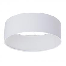 Galaxy Lighting P-DIA13WH-SHADE - 13" DIA X 4.5" H OFF-WHITE LINEN SHADE