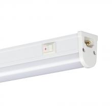  L420848WH - LED Under Cabinet Mini Strip Light with On/Off Switch, Dimmable with Compatible Dimmers