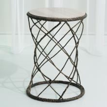 Global Views 7.80391 - Tango Accent Table-Bronze