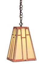 Arroyo Craftsman AH-8OF-VP - 8" asheville hanging pendant