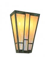 Arroyo Craftsman AS-12AM-BK - 12" asheville sconce