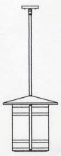  BSH-14LM-N - 14" berkeley long body stem hung pendant