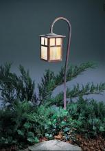 Arroyo Craftsman LV27-M6TWO-RB - low voltage 6" mission fixture with t-bar overlay