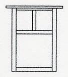  MW-10TCS-S - 10" mission flush wall mount with t-bar overlay