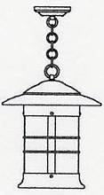 Arroyo Craftsman NH-14M-RC - 14" newport pendant