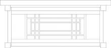  SDCM-13M-VP - 13" scottsdale ceiling mount