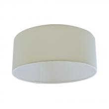  65689 - 14IN Drum Shade Beige LED Ceiling- mount Accessory STANDARD