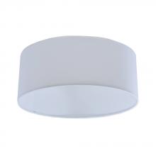  65681 - 11IN Drum Shade White LED Ceiling- mount Accessory STANDARD