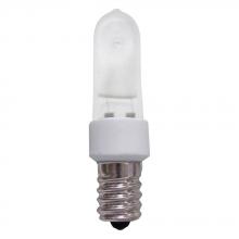  60953 - Halogen Xenon Lamp JD Candelabra E12 40W 120V DIM 560LM  Frost Standard