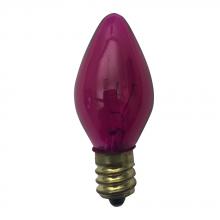  52178 - INCANDESCENT COLOURED LAMPS C7.5 / CANDELABRA E12 / 5W / 120V Standard