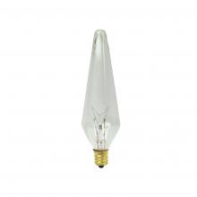  59817 - INCANDESCENT DECORATIVE CHANDELIER LAMPS HX10 / CANDELABRA E12 / 60W / 130V Standard