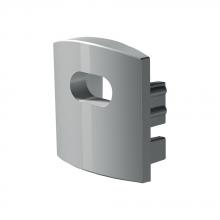  65902 - End cap With Hole for Extrusion Series 400 10 PER PACK STANDARD