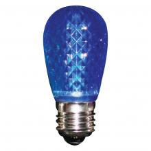 Standard Products 59415 - LED Decorative Lamp S14 E26 Base 0.96W 100-130V Blue STANDARD
