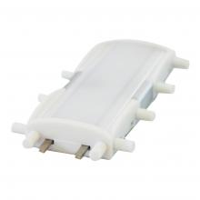 Standard Products 64568 - LED Undercabinet Slim Line Bar Accessory Lighted Connectors 1W 24V 30K Dim 3.7IN 120° Frosted
