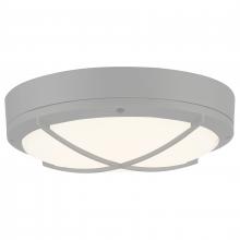  20255LEDMG-SAT/FST - Dual Voltage Outdoor LED Flush Mount