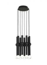  700TRSPGYD8RB-LED930 - Guyed 8 Light Chandelier