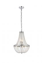  1113D14C - Valeria 14 Inch Pendant in Chrome