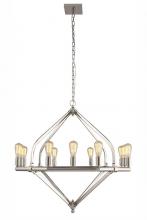  1472G39PN - Illumina 12 Light Polished Nickel Pendant