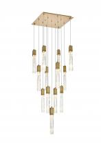  2088G26SG - Aurora 26 inch Pendant in Satin Gold