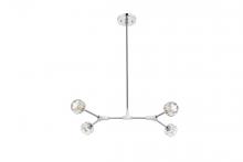  3508D30C - Zayne 4 Light Pendant in Chrome