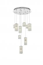  3680D9C - Aston 24 inch LED Pendant in Chrome