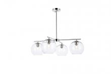  LD2331C - Opus 4 Lights Chrome Pendant