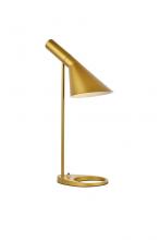  LD2364BR - Juniper 1 Light Brass Table Lamp