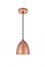  LD2406HG - Neutra 1 Light Honey Gold Pendant