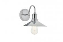  LD4033W9C - Etude 1 Light Chrome Wall Sconce