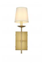  LD6102W4SG - Eclipse 4.5 inch Wall Sconce in Satin Gold