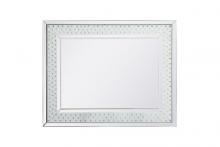 Elegant MR913240 - Sparkle Collection Crystal Mirror 32x40 Inch