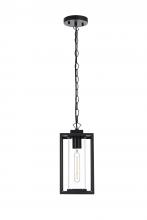  OD310H13BK - Memphis 7 inch Outdoor Pendant in Black