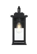  OD313W16BK - Mercer 7 inch Outdoor Pendant in Black