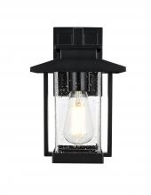  OD317W12BK - Tioga 7 inch Outdoor Pendant in Black