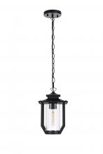  OD323H13BK - Sepviva 7 inch Outdoor Pendant in Black