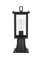  OD324P16BK - Venango 7 inch Outdoor Pendant in Black