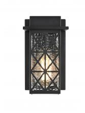  OD361W9BK - Wildey 7 inch Outdoor Pendant in Black